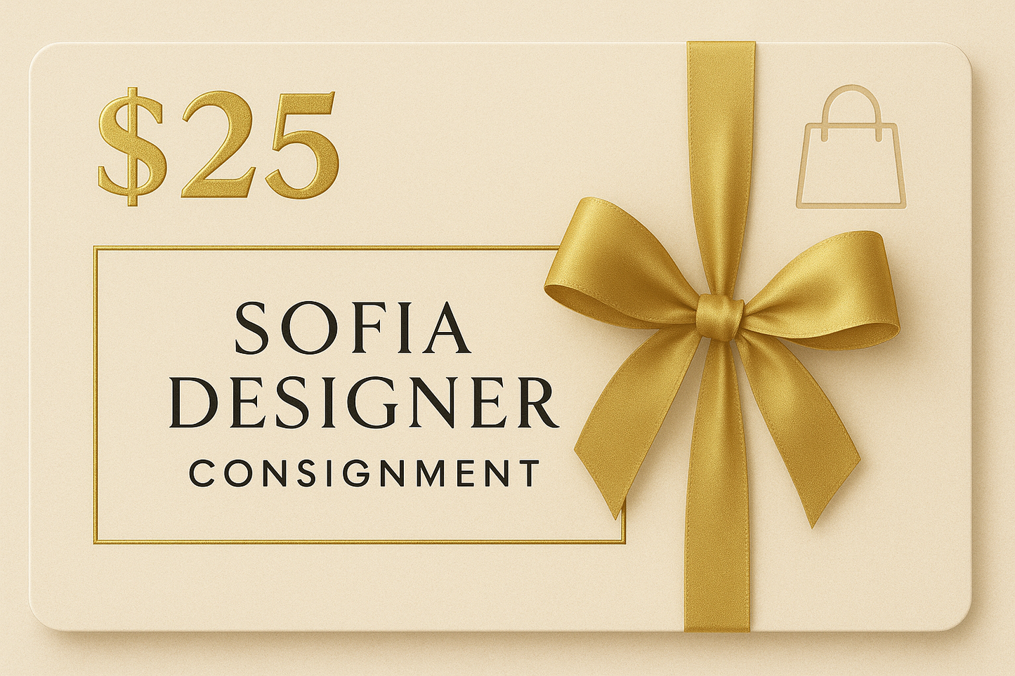 Sofia Designer Consignment Gift Card
