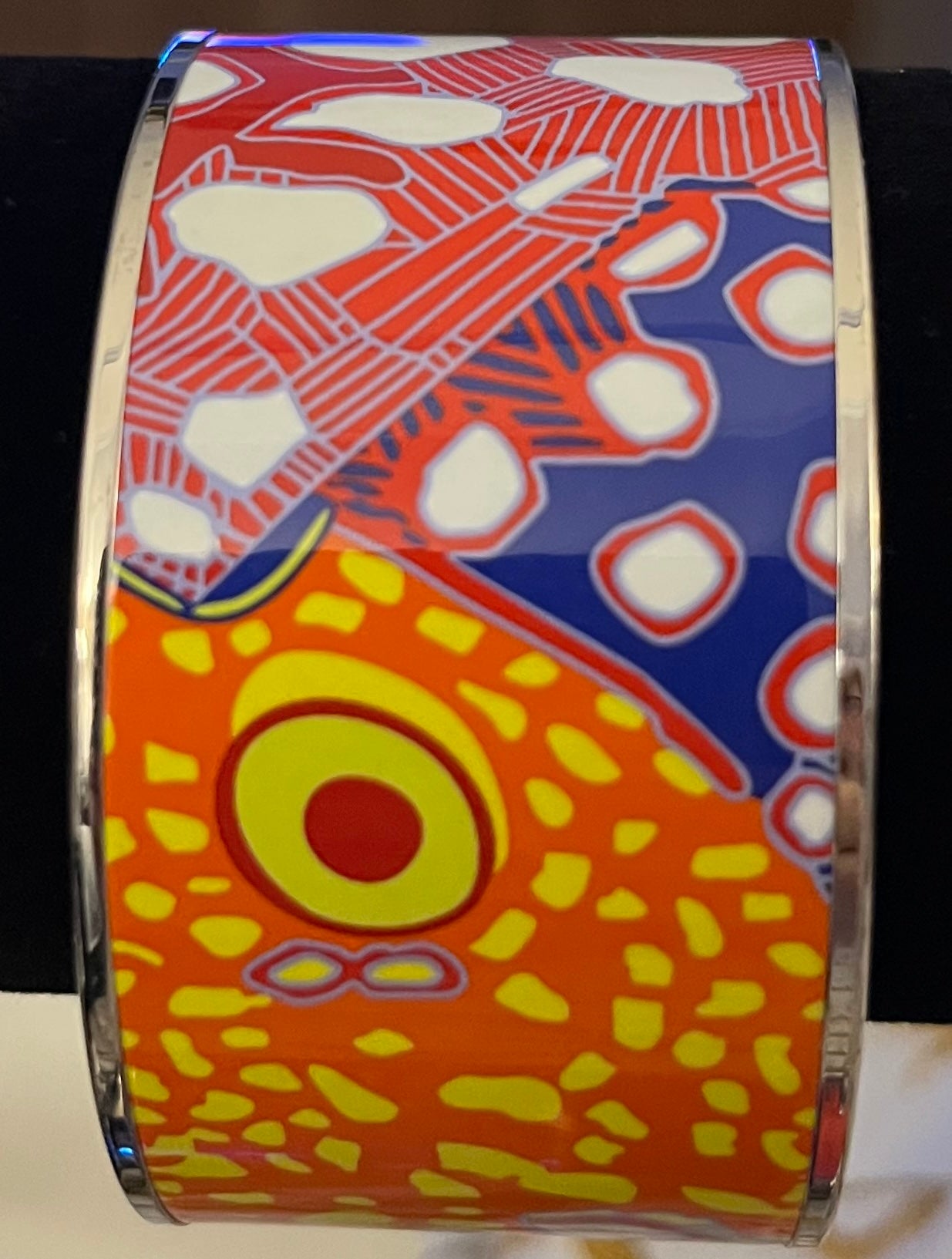 Hermés Cent Plis des Miao Bangle Pristine GM