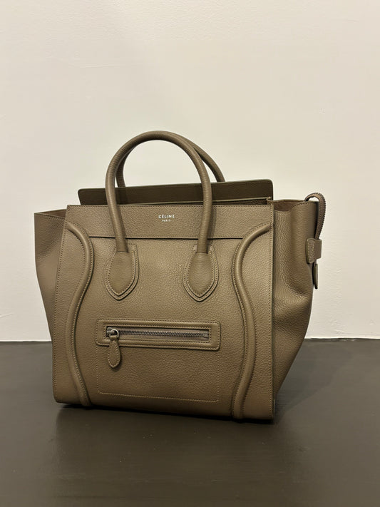 Celine Luggage Tote Taupe