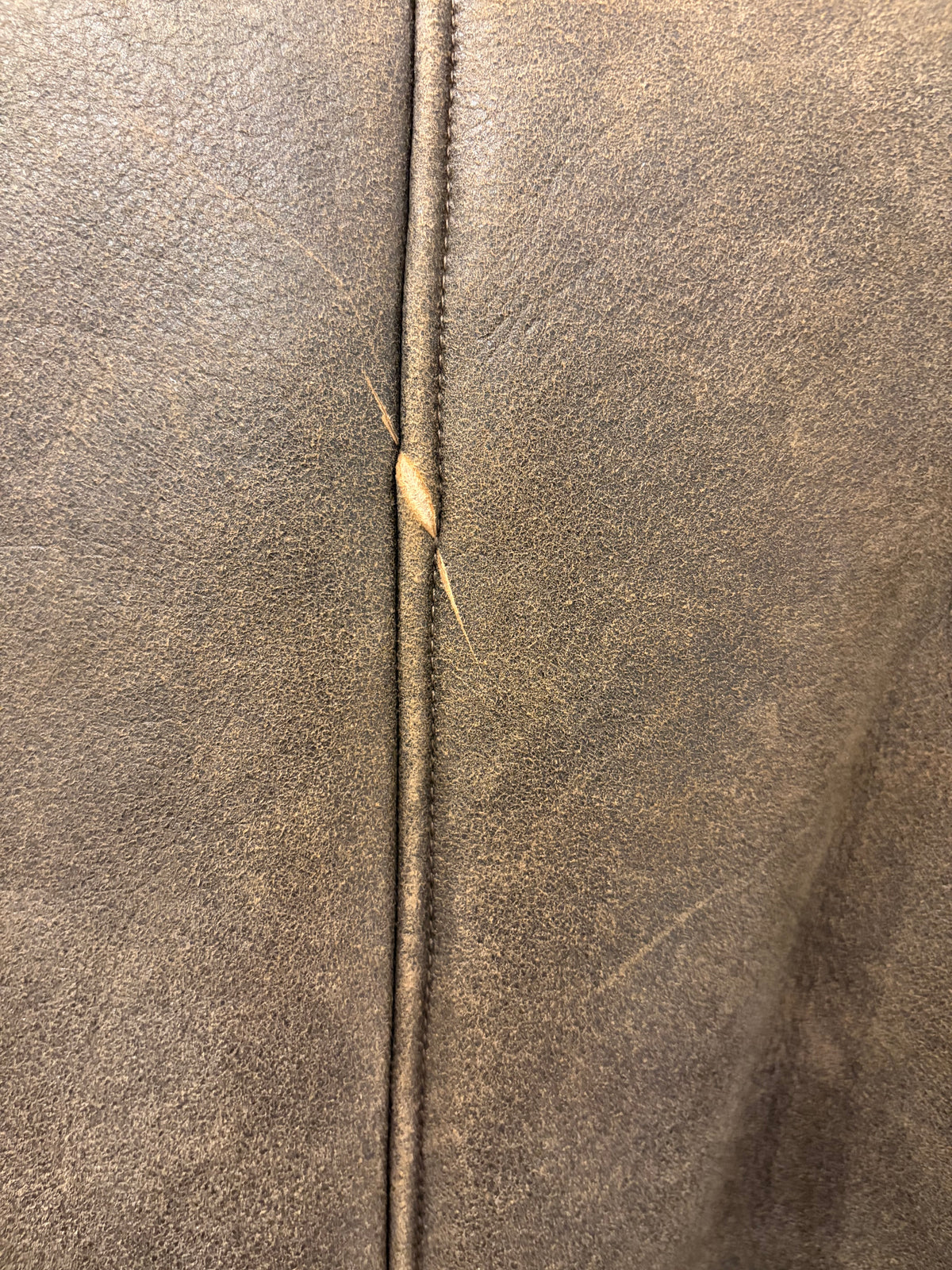 Frame Americano Lamb Shearling Aviator Jacket Brown/Creams - XS