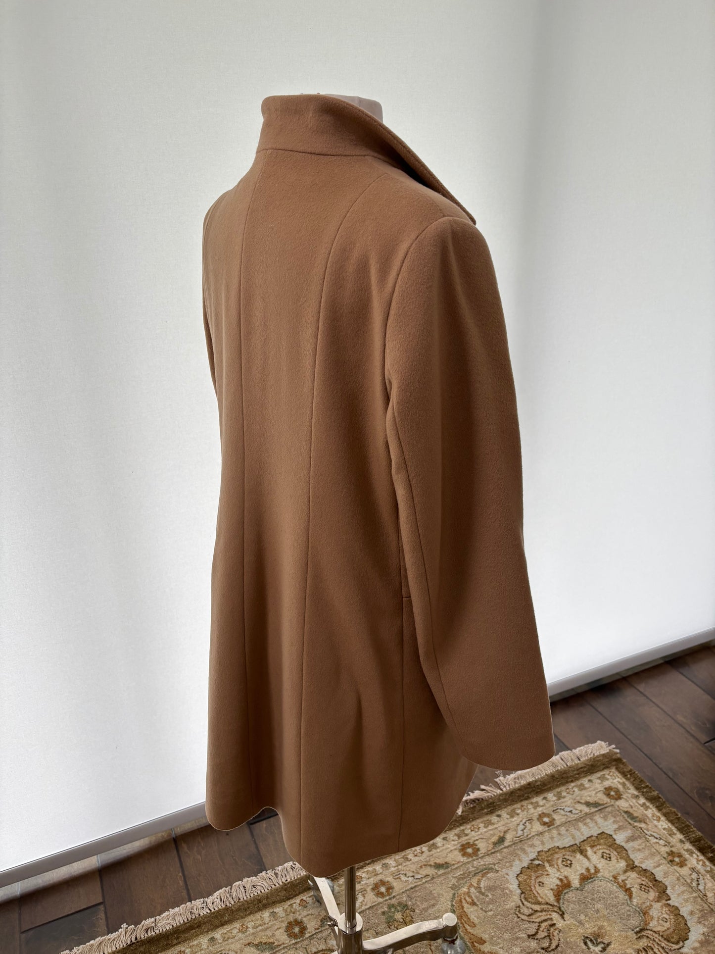 Cinzia Rocca Cashmere Camel Coat Size 10