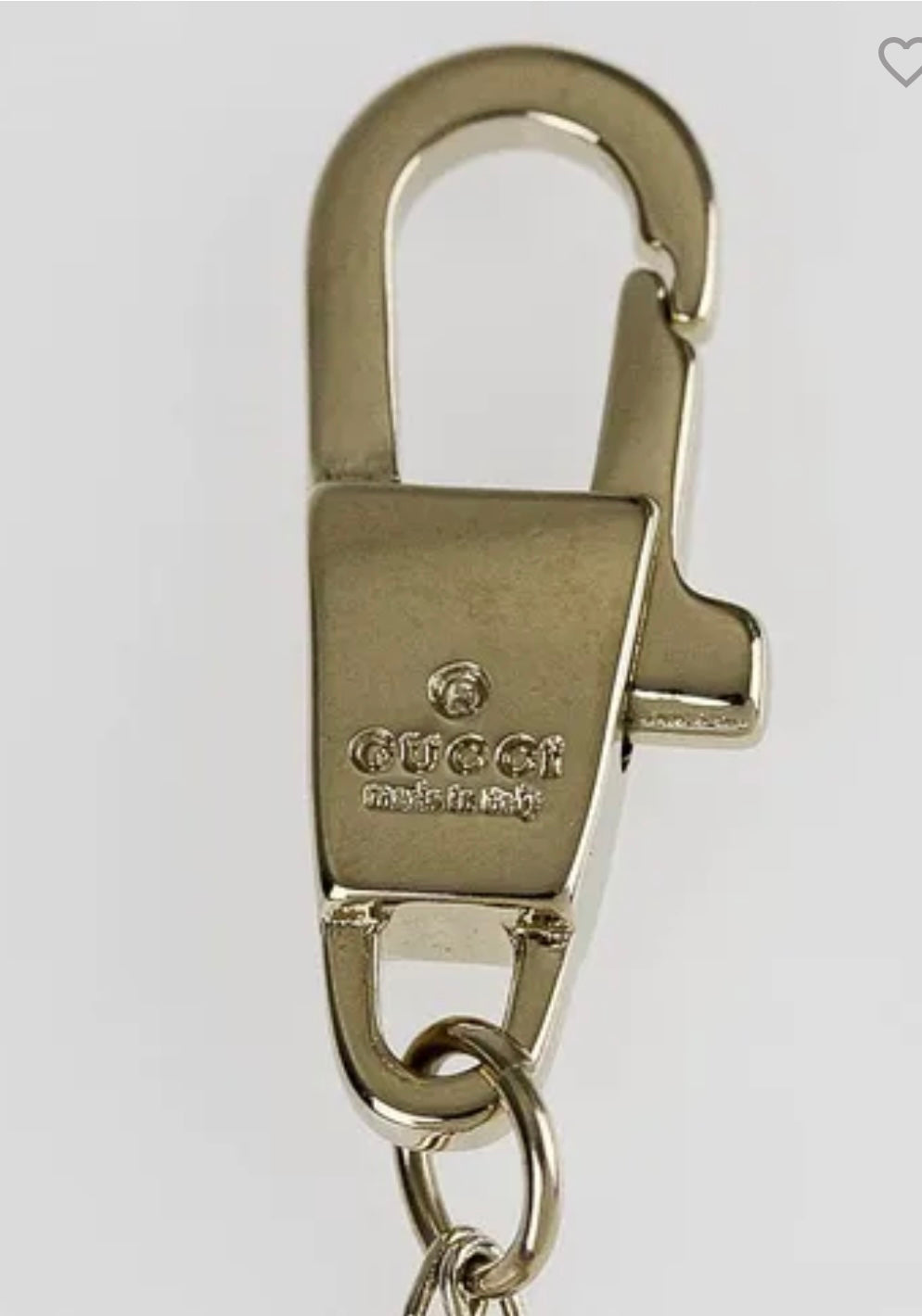 Gucci Loves NY keychain/bag charm