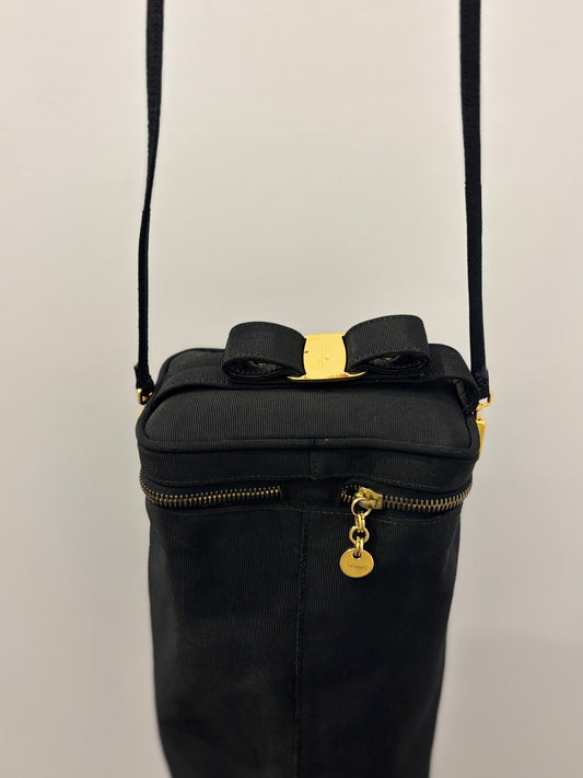 Salvatore Ferragamo Vara Bow Satin Crossbody or Shoe Bag