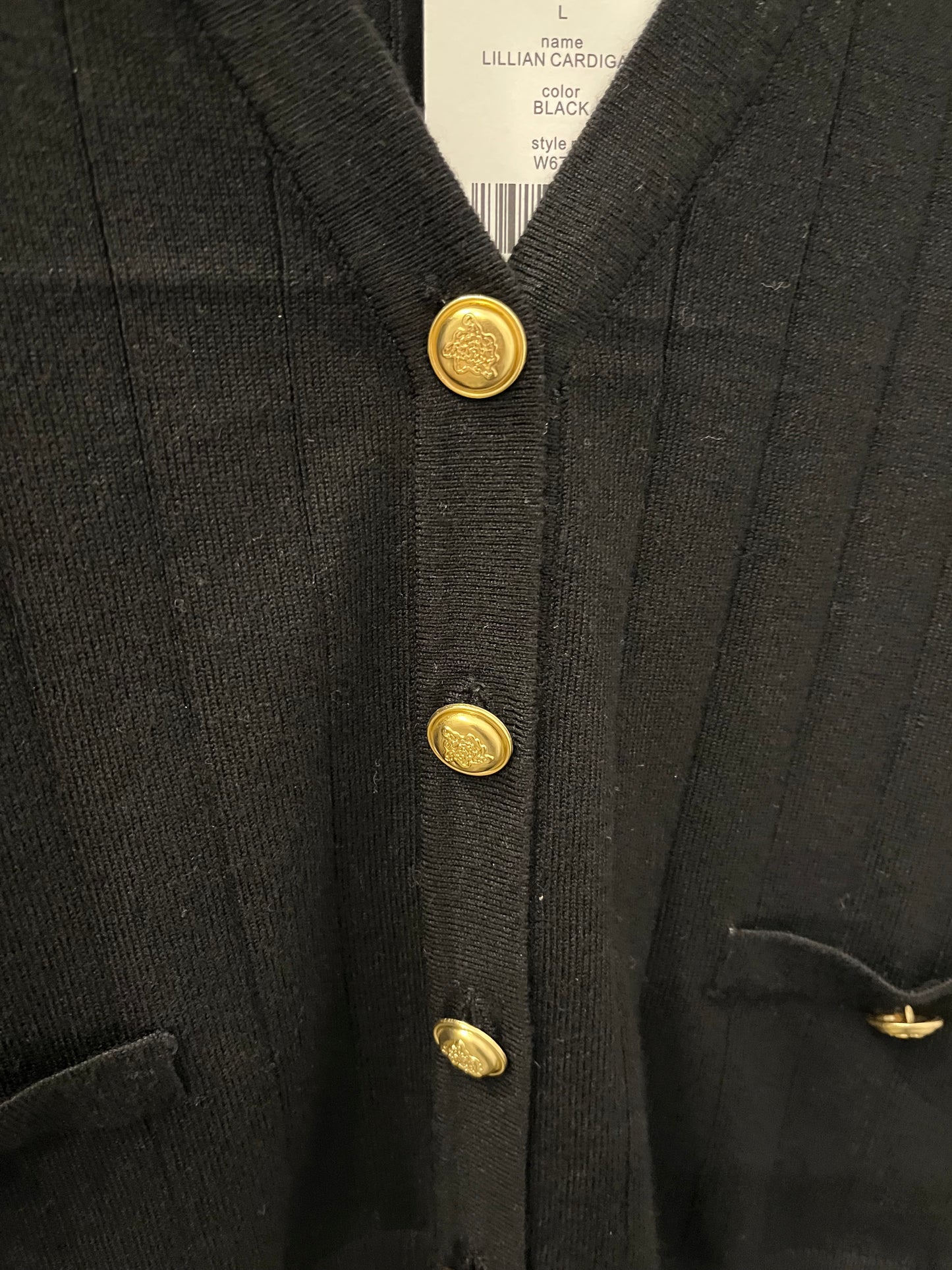 Walter Baker Blk sweater L