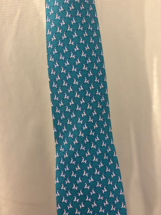 Hermès Men's Tie Origami Horse 625747T