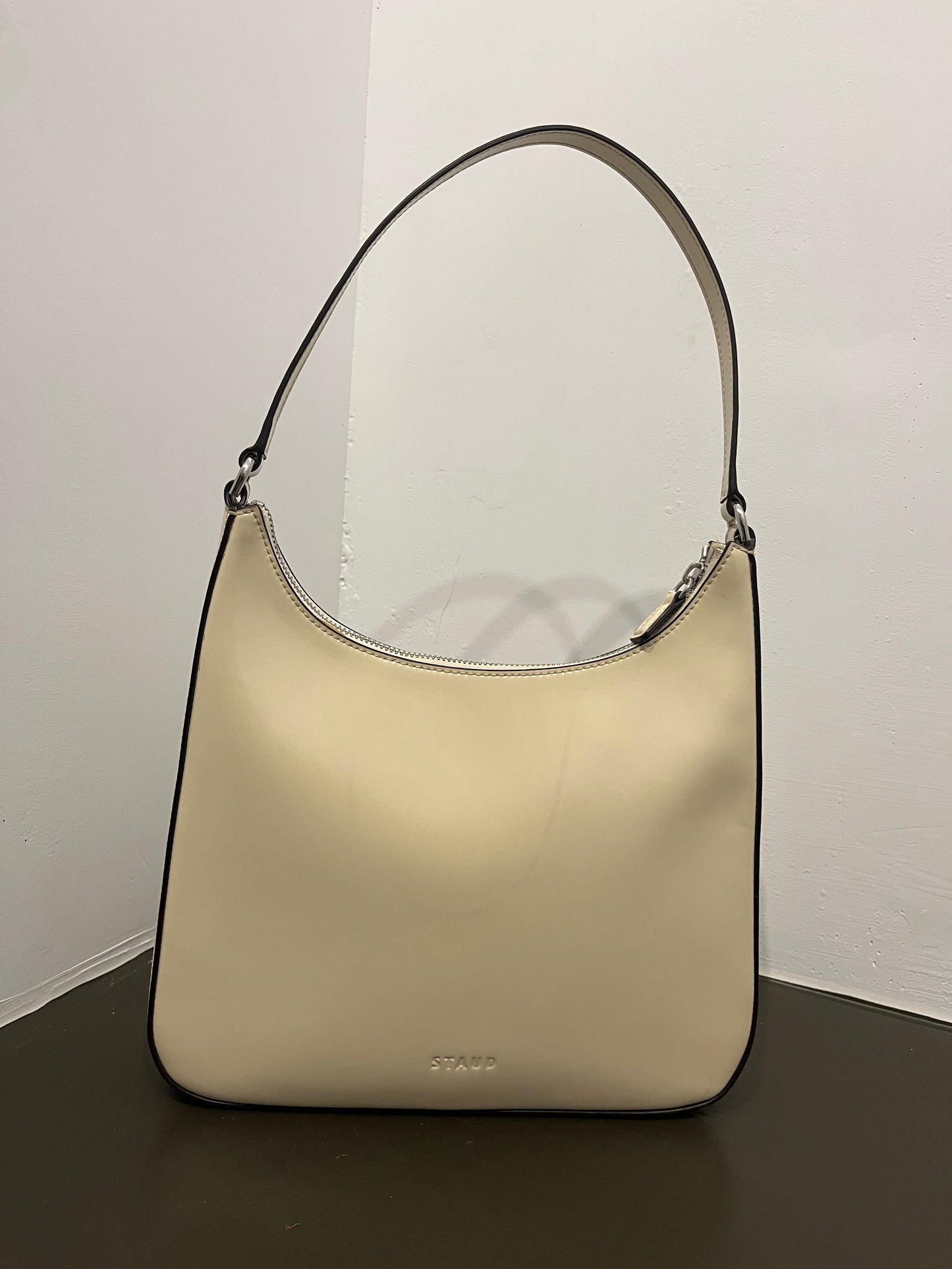 Staud Ollie Shoulder Cream handbag (SEE DESCRIPTION)