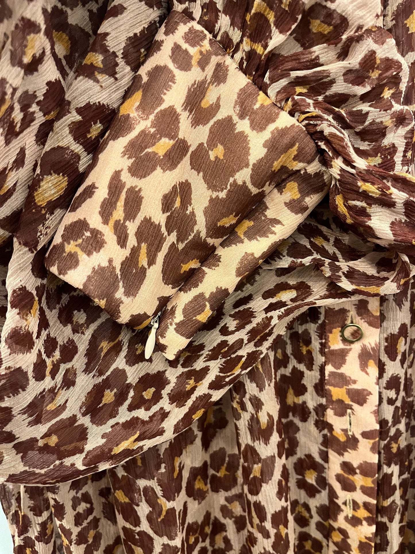 Zimmerman Silk Leopard Print blouse 3