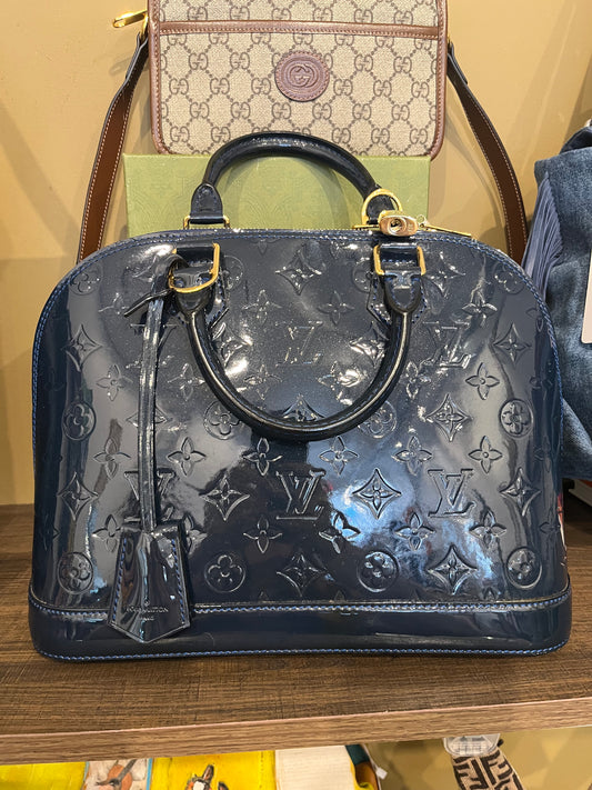 Louis Vuitton Alma Medium Navy