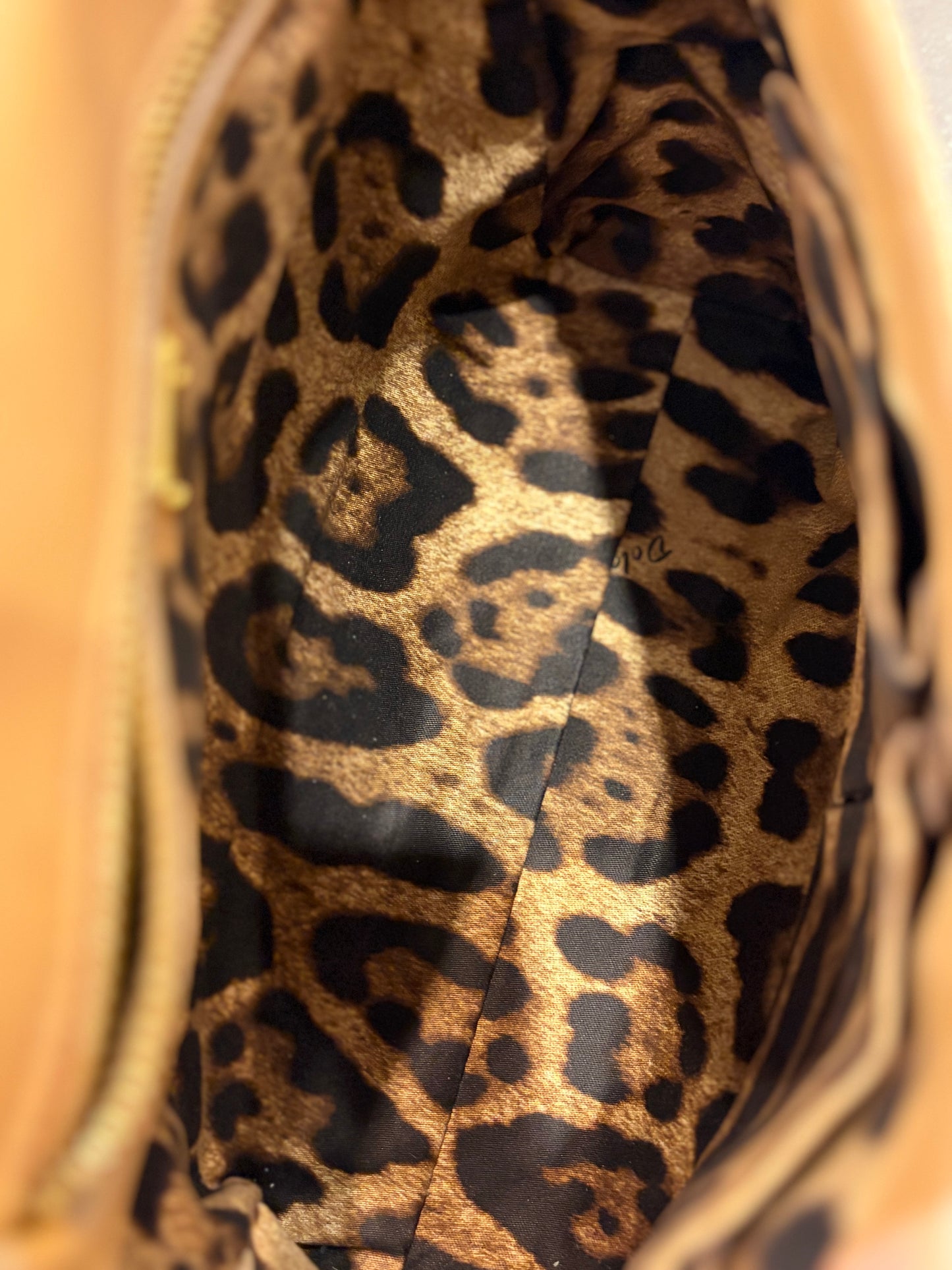 Dolce & Gabbana Vintage Python Snakeskin Satchel Bag