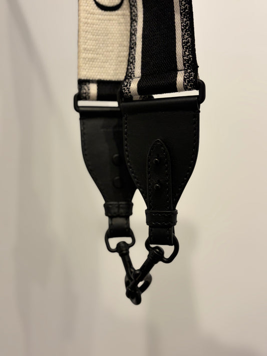 Christian Dior Paris Embroidered Adjustable Bag Strap