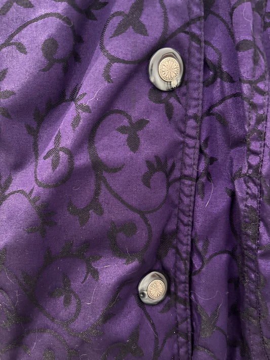 Nils Quilted ski jacket purple 10 (REAL FEEL is a size 6)