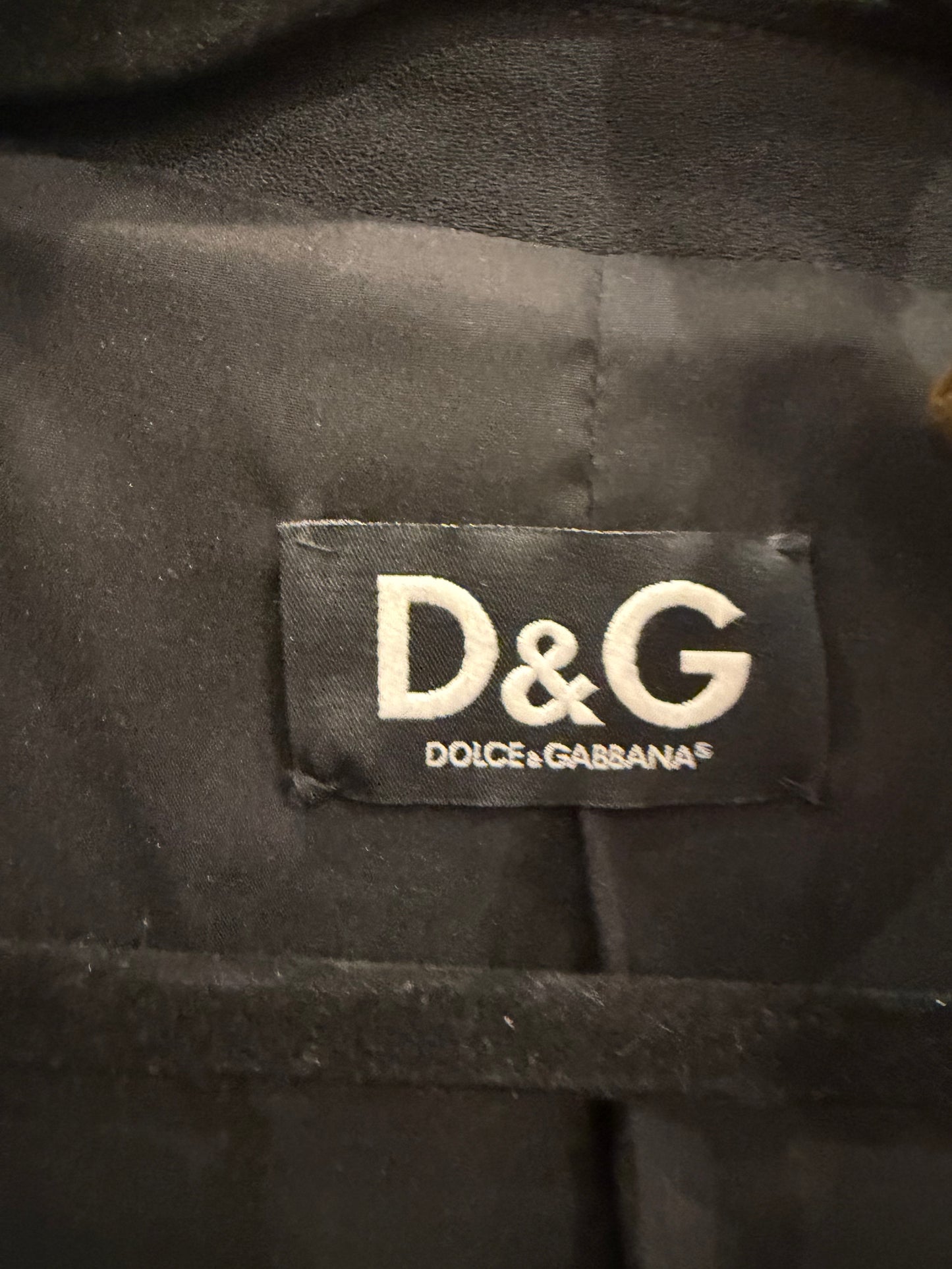 Dolce & Gabanna Black Tailored Cropped Blazer - IT 44