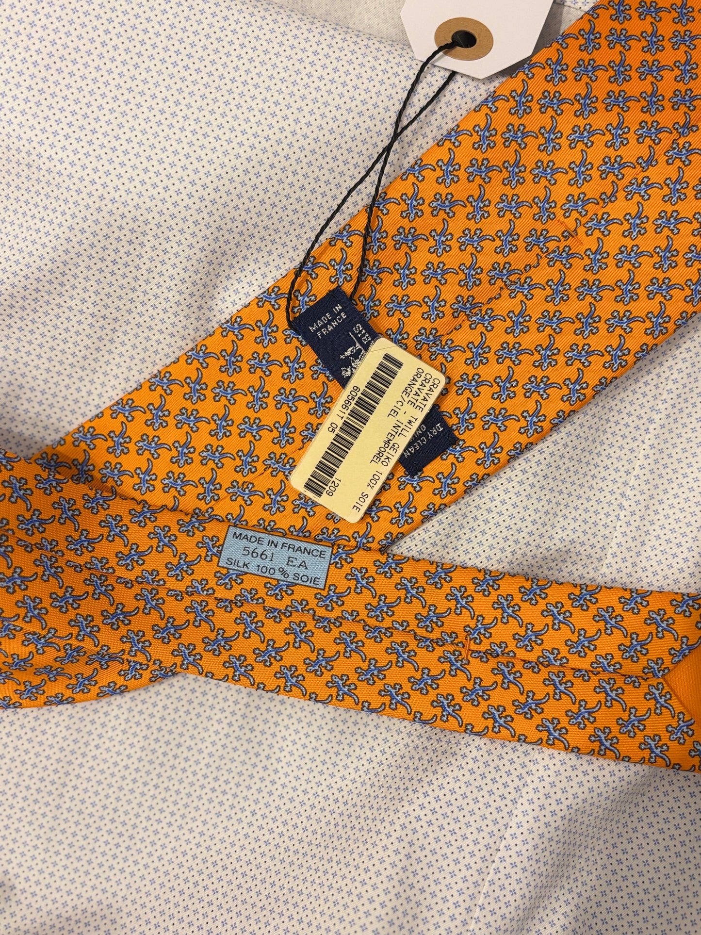Hermes Mens Tie Geiko Intemporal 605661T