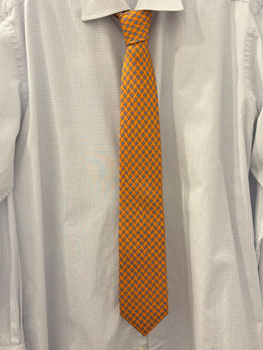 Hermes Mens Tie Geiko Intemporal 605661T