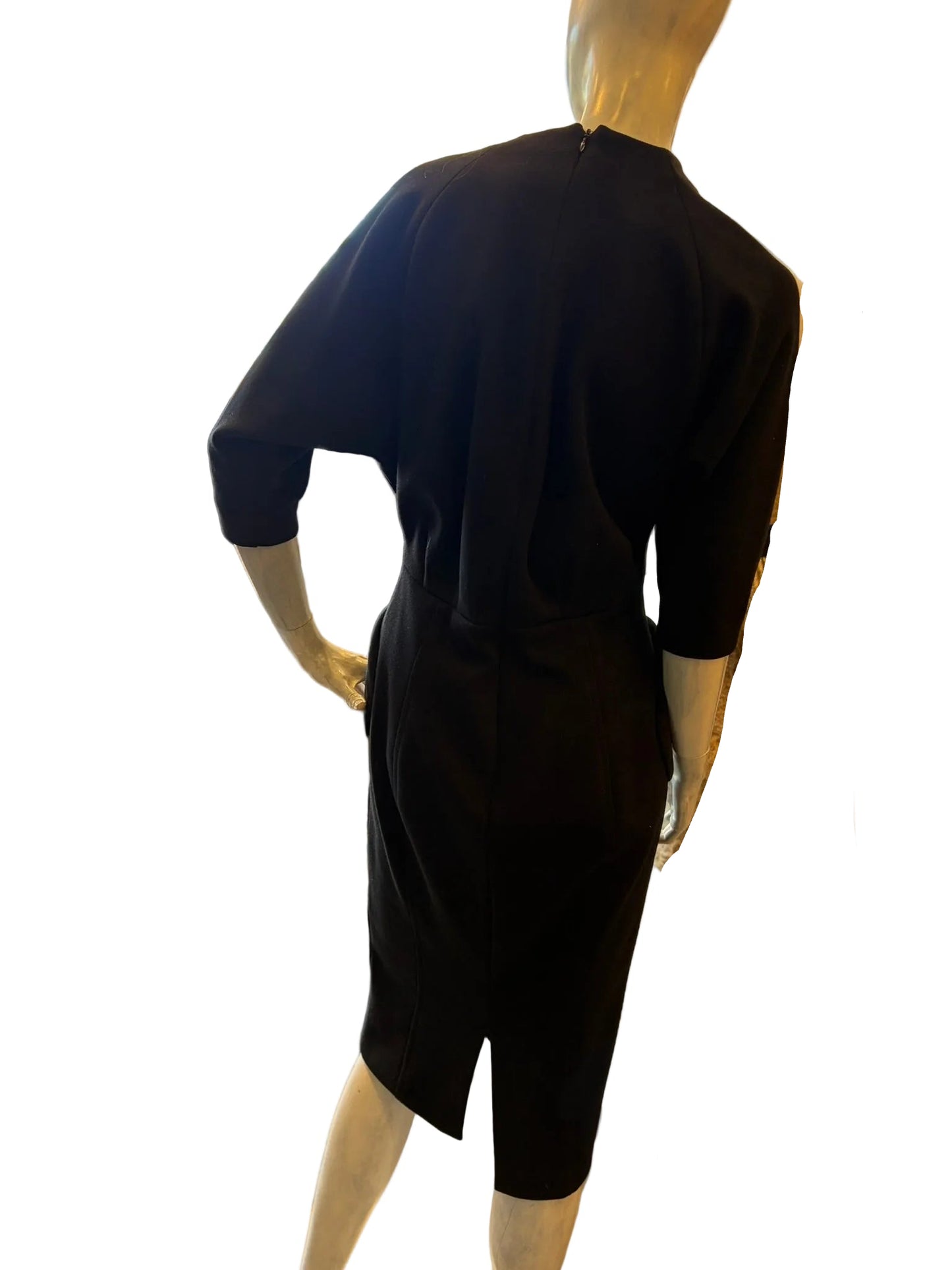 Marc Jacobs for Bergdorf Goodman Black sculptural dress Size 4