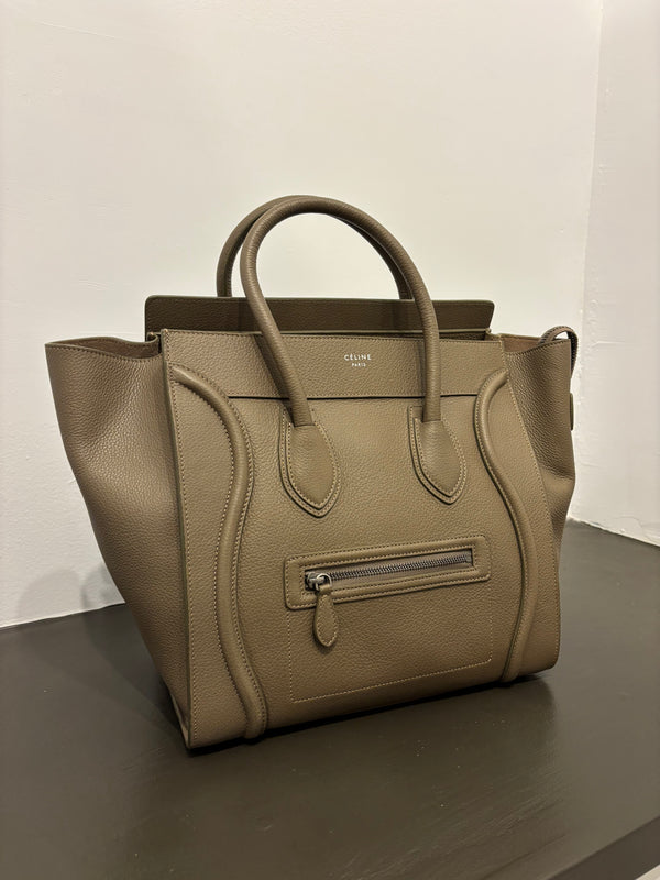 Celine Luggage Tote Taupe