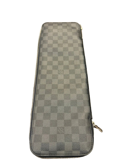 Louis vuitton Damier Graphite Tie Travel Case - Black