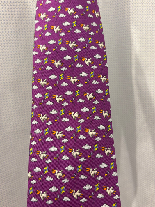 Hermes Mens Tie Pelivolant 605749T