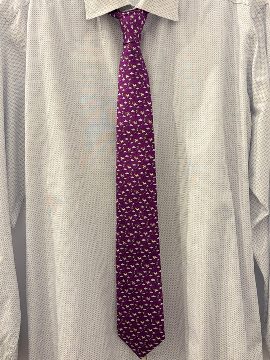 Hermes Mens Tie Pelivolant 605749T