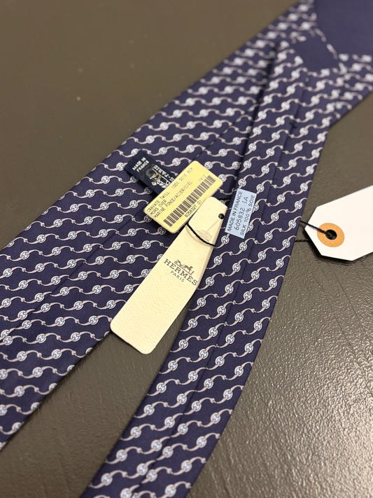 Hermes Mens Tie Mors Over 605832T