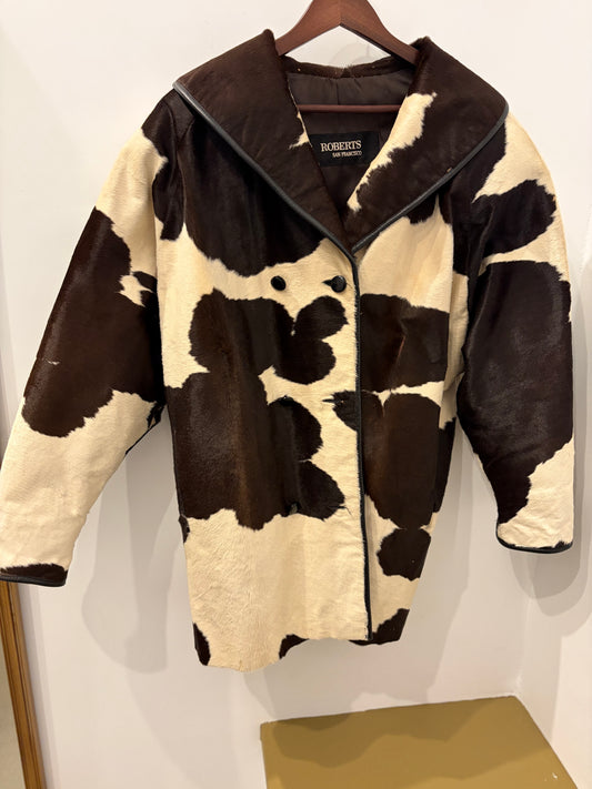 Roberts San Francisco Vintage Cowhide Coat M/L