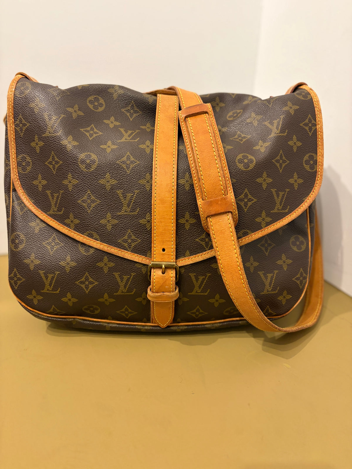 Louis Vuitton Monogram Saumur 35 Shoulder Bag