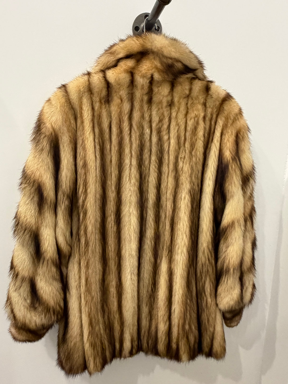 Frederick Gelb Vintage Fur Coat - Zip Front S/M
