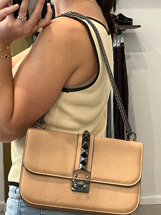 Valentino Gravani Rockstud shoulder bag