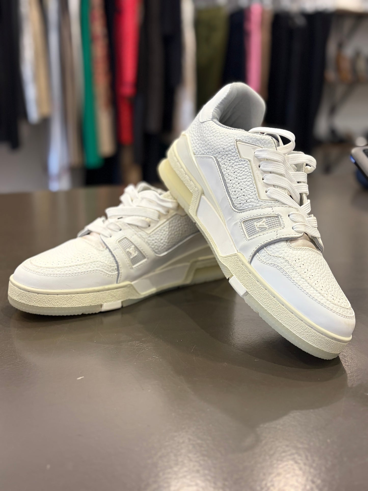 Louis Vuitton Trainer Sneakers M7/ Womens 8/8.5