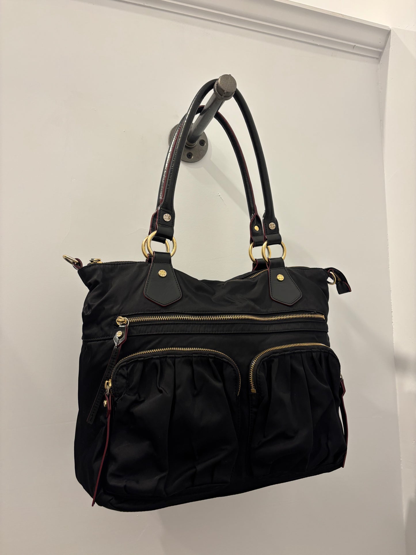 MZ Wallace Black Nylon Tote Bag – Lightweight Designer Everyday Carryall