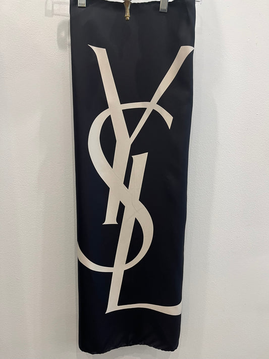 YSL Rive Gauche Silk Scarf