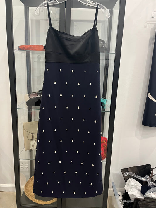 A.L.C. Navy rhinestone dress 8