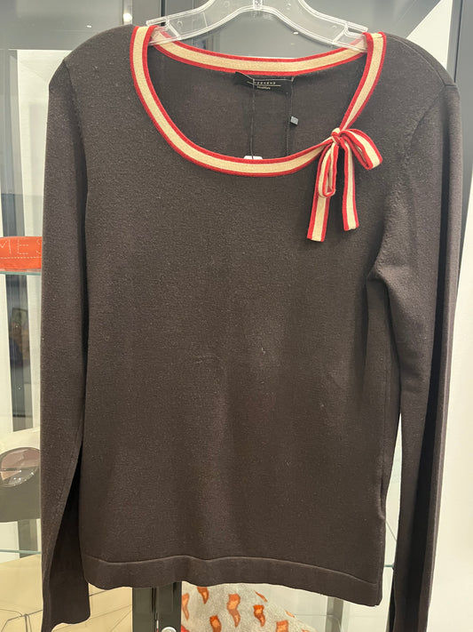 Weekend Max Mara brown w/ red tie M