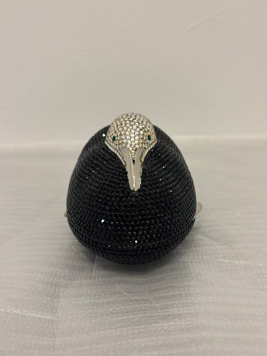 Judith Leiber Couture Loon Crystal Minaudière Clutch