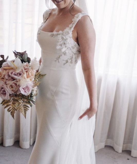 Rachel Gilbert LIONA White Gown 14