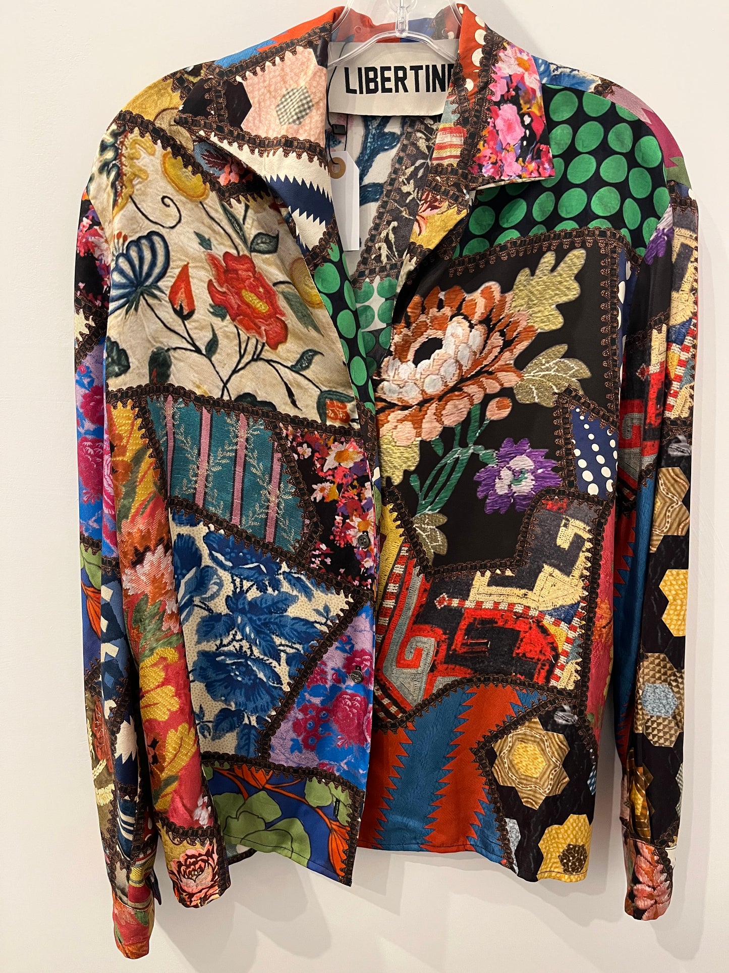 Libertine silk blouse L