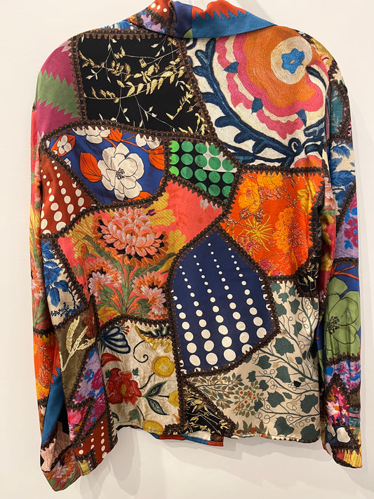 Libertine silk blouse L