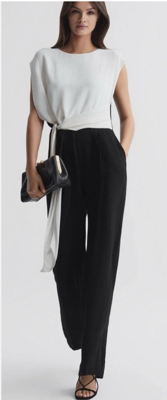 Reiss Allie Blocked Jumpsuit 10