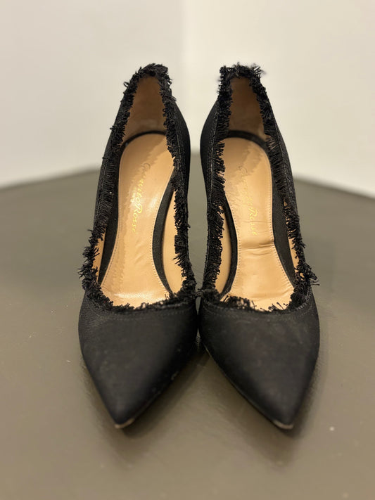 Gianvito Rossi Black Leather pump 36