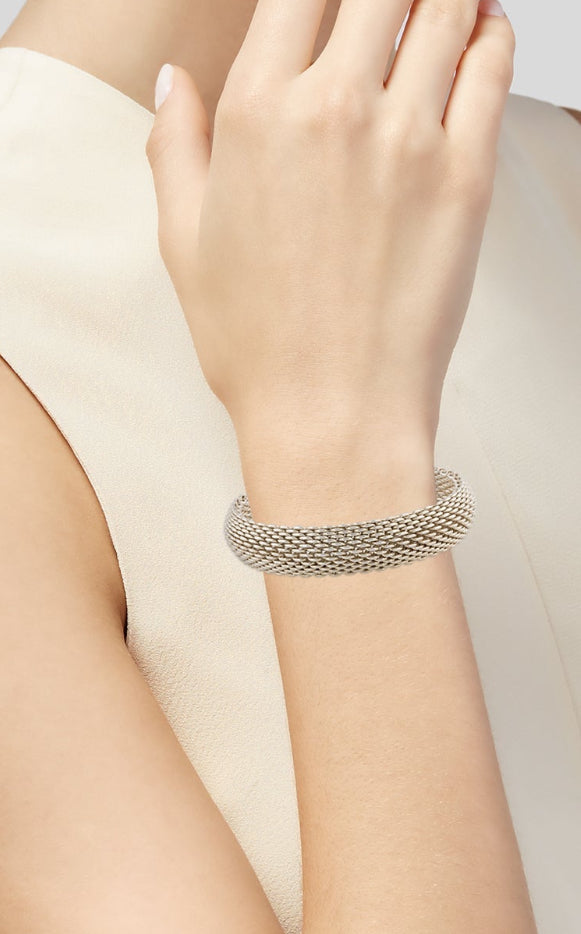Tiffany & Co. Somerset Mesh Bracelet