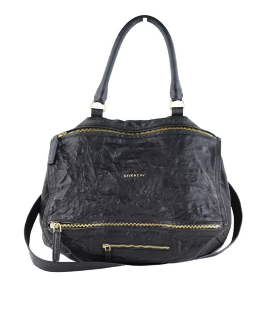 Givenchy Tumbled Sheepskin Large Satchel Crossbody bag