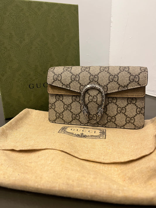 Gucci Super Mini Dionysus Bag crossbody