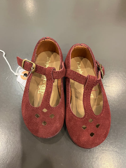 Elephantito Kid's T-Strap Flat shoe size 4 Infant (9-12mos)