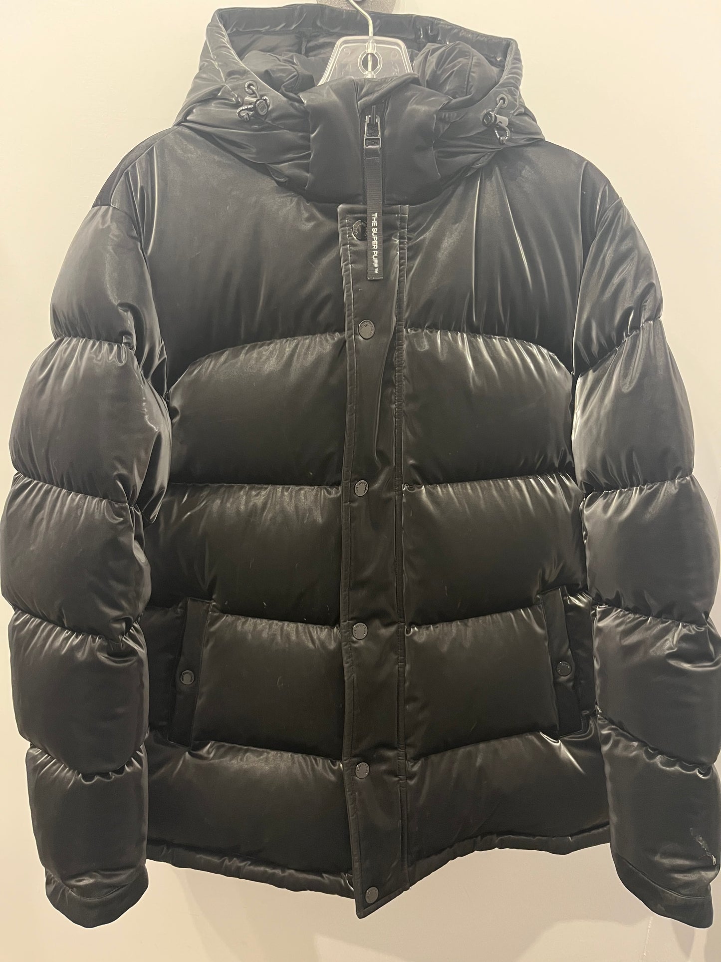 Aritzia Down Puffer Jacket High Gloss M