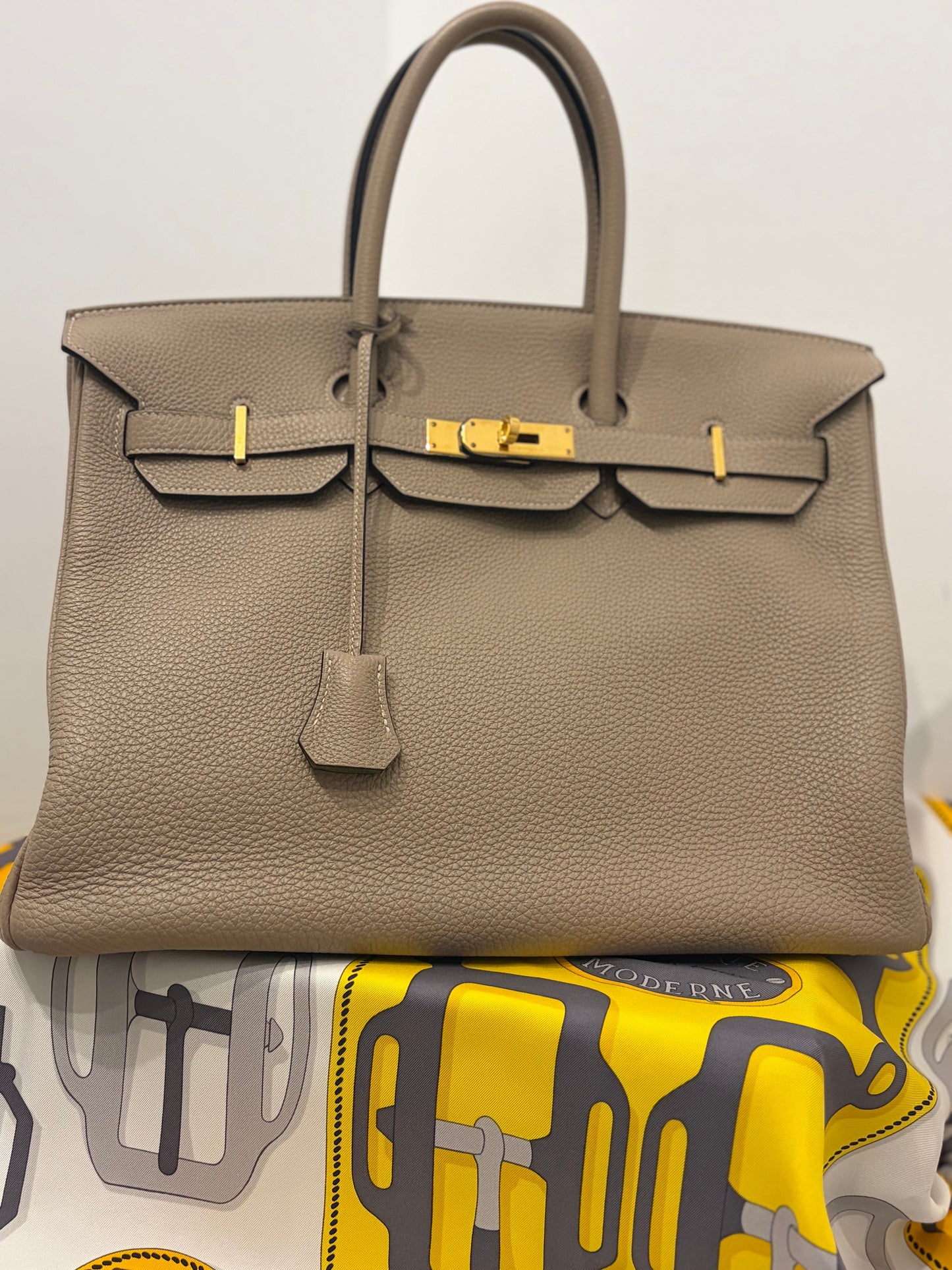 Birkin 35 Togo 35 Leather Gold Hardware