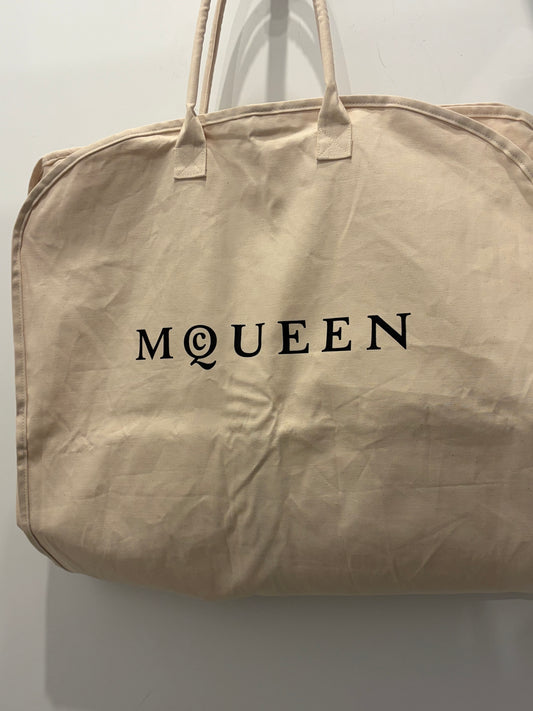 Alexander McQueen Logo Garment Bag/Travel Suit Carrier