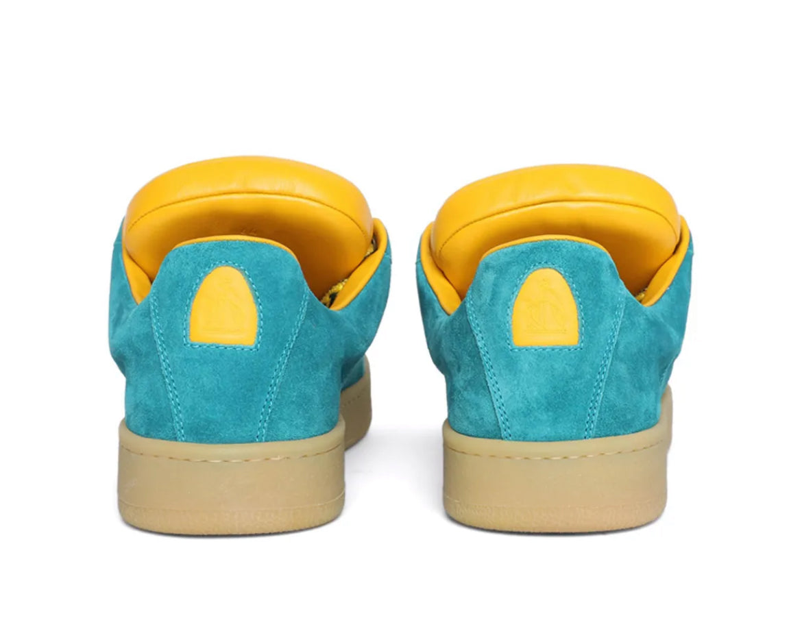 Lanvin x Future Hyper Curb suede sneakers 40