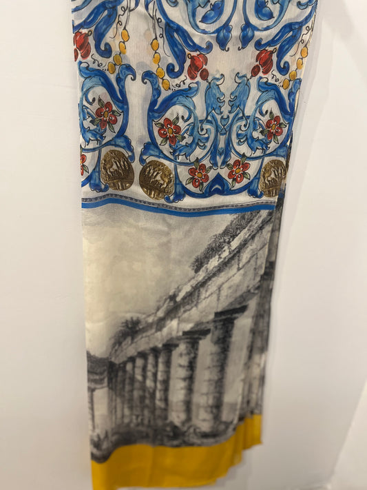 Dolce & Gabbana Sicilian Majolica Large Shawl