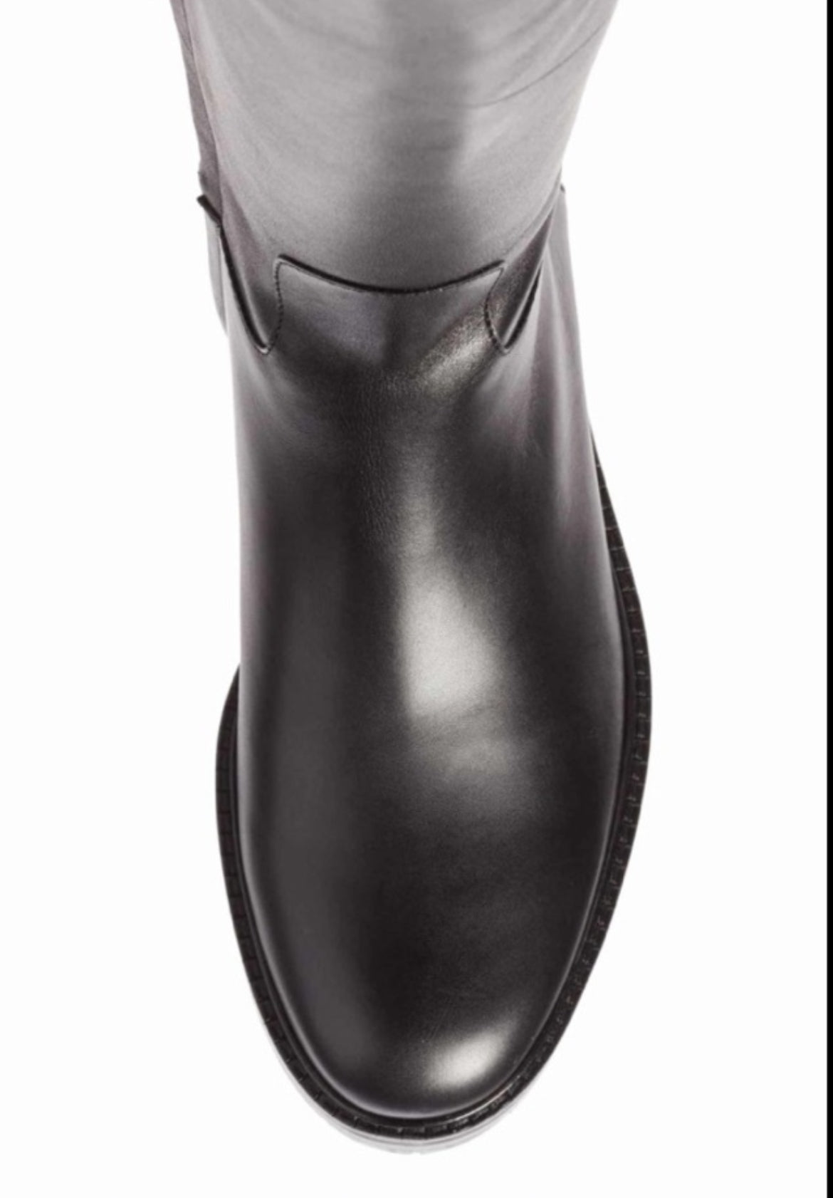 Valentino Garavani Over the Knee lug sole riding boot 37.5