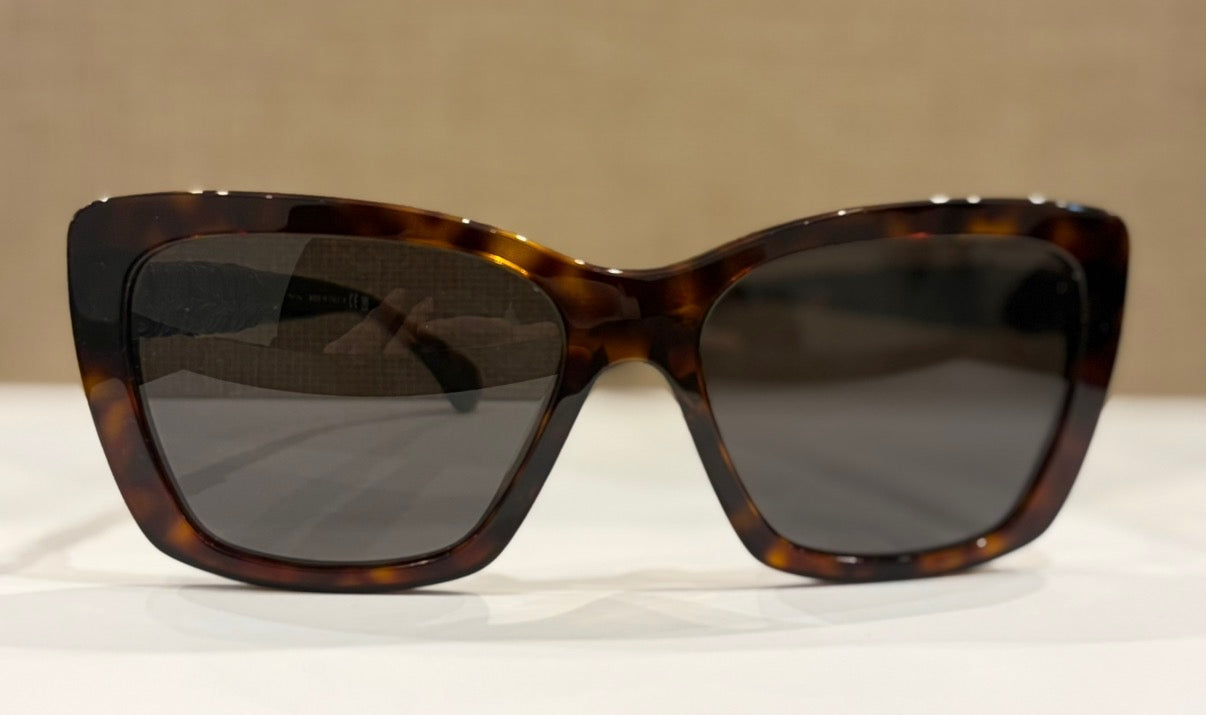 Chanel 5475-Q-A Tortoise Square Sunglasses Brown Gradient CC Logo